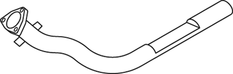 DINEX 54153 Auspuffrohr