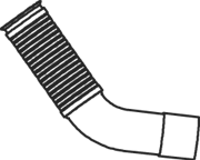 DINEX 54246 Auspuffrohr