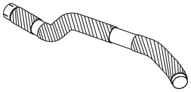 DINEX Auspuffrohr 54646