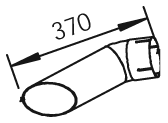DINEX 54651 Auspuffrohr