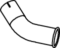 DINEX 54700 Auspuffrohr