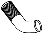 DINEX Auspuffrohr 56151