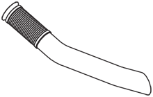 DINEX Auspuffrohr 56161