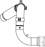 DINEX 56181 Auspuffrohr