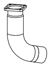 DINEX 60103 Auspuffrohr