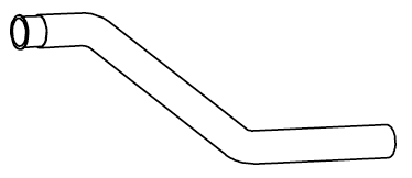 DINEX 60106 Auspuffrohr