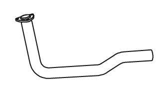 DINEX 62108 Auspuffrohr