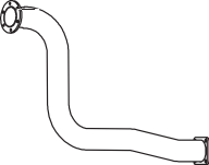 DINEX 62112 Auspuffrohr