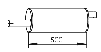 DINEX 62306 Medienschalldämpfer
