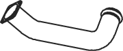 DINEX 64108 Auspuffrohr