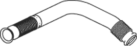 DINEX 64110 Auspuffrohr
