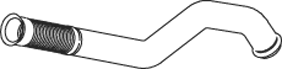 DINEX 64111 Auspuffrohr