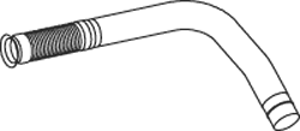 DINEX 64121 Auspuffrohr