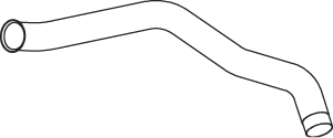 DINEX 64124 Auspuffrohr