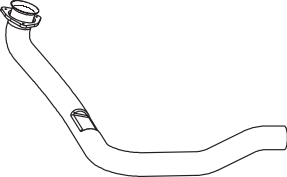 DINEX 64181 Auspuffrohr