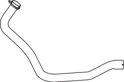 DINEX 64185 Auspuffrohr