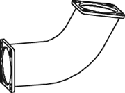DINEX 64288 Auspuffrohr