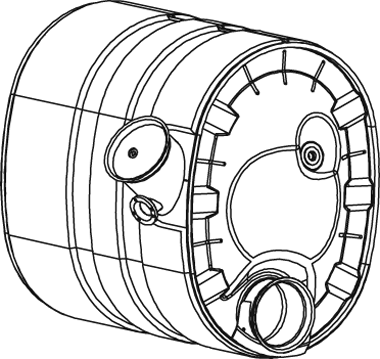DINEX 64305 Medienschalldämpfer