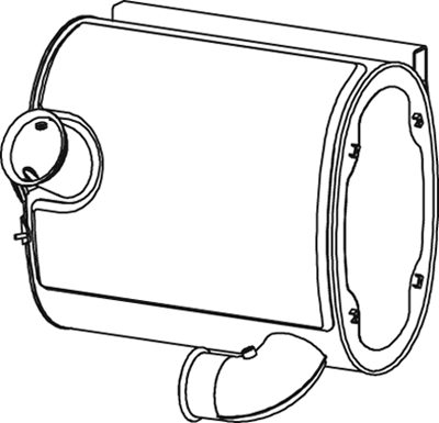 Rückschalldämpfer DINEX 64308