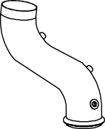 DINEX 64551 Auspuffrohr