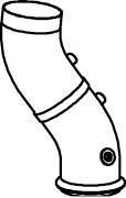DINEX 64554 Auspuffrohr