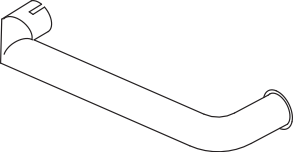DINEX 64610 Auspuffrohr