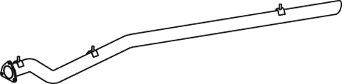 DINEX-Austrittsrohr 64698