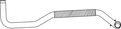 DINEX 64745 Auspuffrohr