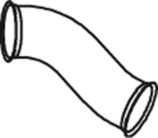 DINEX Auspuffrohr 66127
