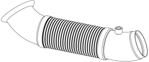 DINEX 66148-RK Auspuffrohr