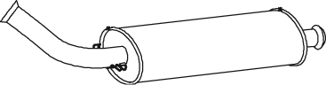 DINEX 66330 Medienschalldämpfer