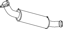 DINEX Auspuffrohr 66337