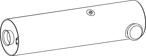 DINEX-Rückschalldämpfer 66345