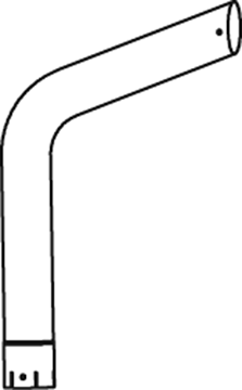 DINEX 66705 Auspuffrohr