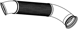 DINEX Auspuffrohr 67127