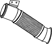 DINEX 68049 Auspuffrohr