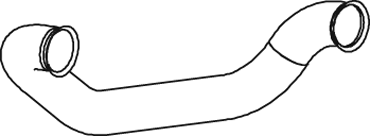 DINEX 68503 Auspuffrohr