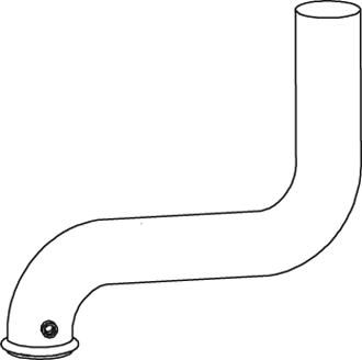 DINEX 68519 Auspuffrohr