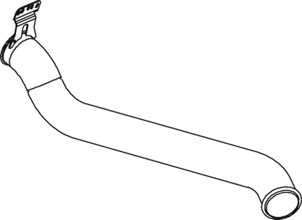 DINEX 68521 Auspuffrohr