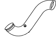 DINEX 68602 Auspuffrohr