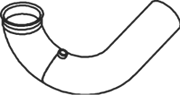 DINEX 68604 Auspuffrohr