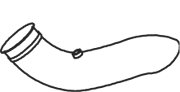 DINEX 68605 Auspuffrohr