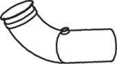 DINEX 68606 Auspuffrohr