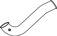 DINEX 68615 Auspuffrohr