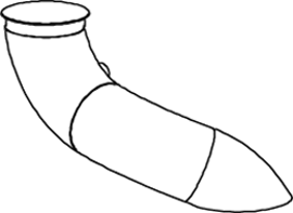 DINEX 68618 Auspuffrohr