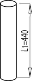 DINEX 68662 Auspuffrohr