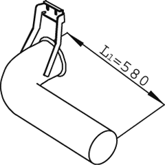 DINEX Fluchtrohr 68696