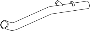 DINEX 68732 Auspuffrohr