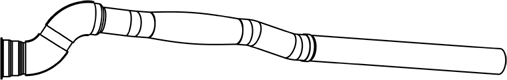 DINEX 68737 Auspuffrohr