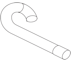 DINEX 68743 Auspuffrohr